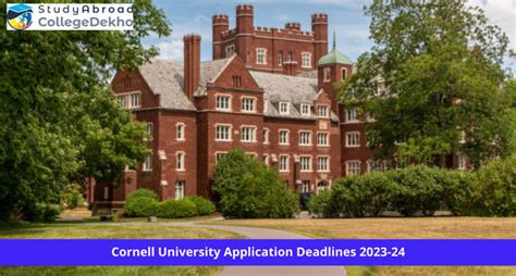 Cornell university deadline. Things To Know About Cornell university deadline. 